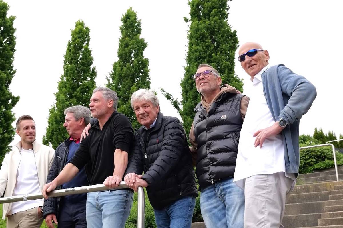 Gladbacher Legendentreffen! Hier lebt der Mythos Bökelberg